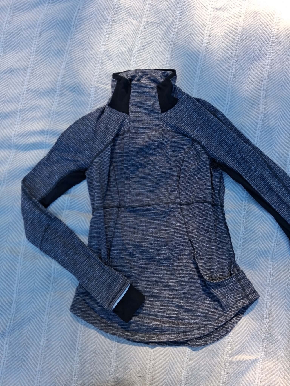 lululemon athletica Heathered Gray 3/4 Zip